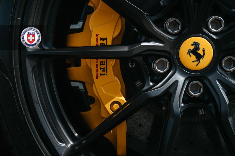 Колеса Ferrari 488 Pista on HRE Wheels (P104SC) 2019 года  (фото 4 из 8)